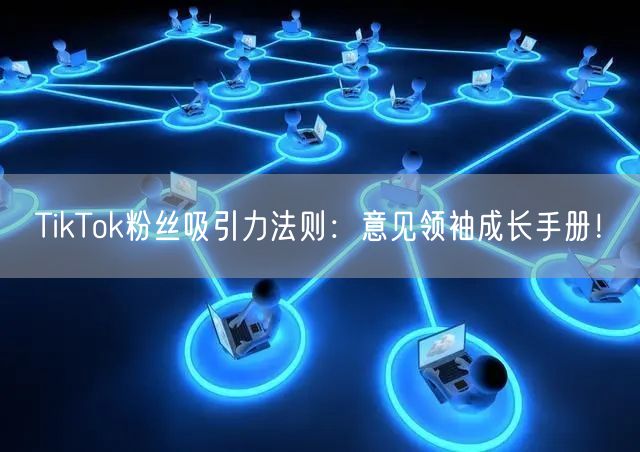 TikTok粉丝吸引力法则：意见领袖成长手册！