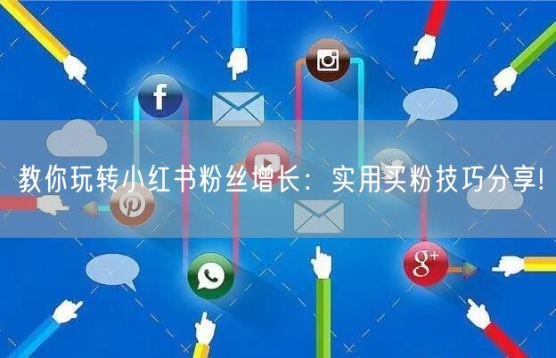 教你玩转小红书粉丝增长：实用买粉技巧分享!